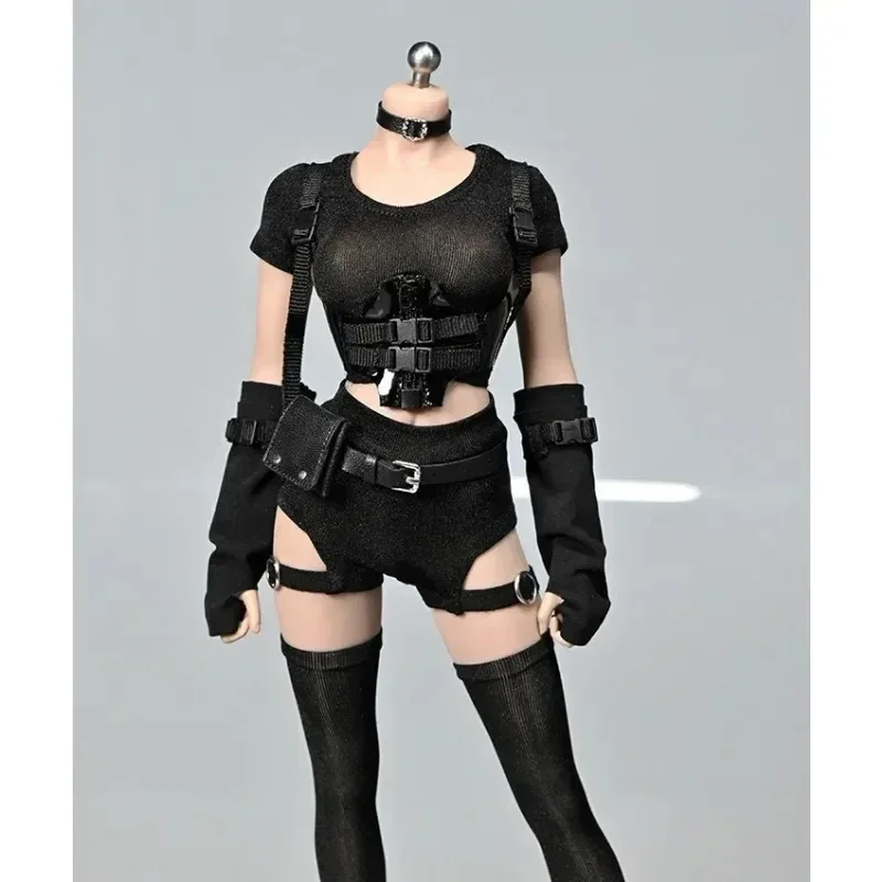 1/6 Scale Female Functional Style Arm Sleeves Soldier Model for 12in Action Figures Doll Body