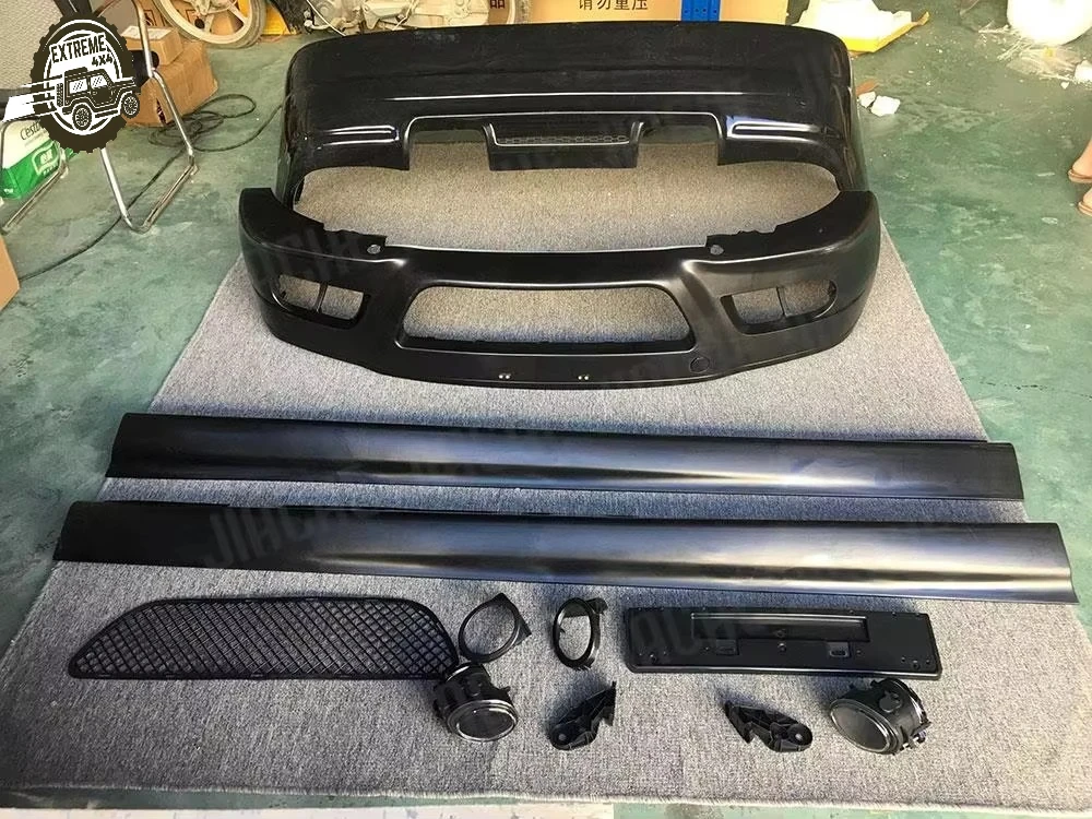 

Factory Price Car E46 Body Kit E46 Upgrade M3 Style Front Rear Bumper Side Skirts Kit for BMW E46 Body Kit