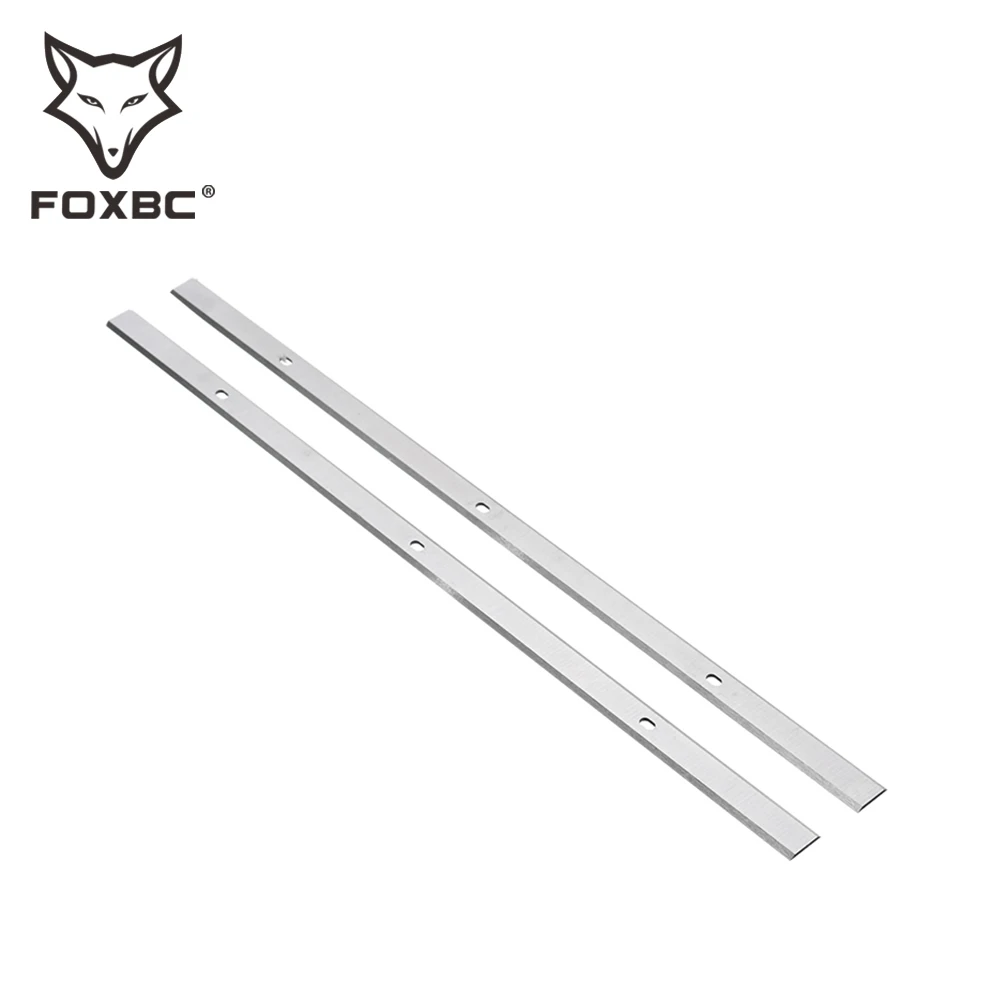 FOXBC Planer Blades Knives for Ryobi AP12 320x12x1.5mm 2pcs