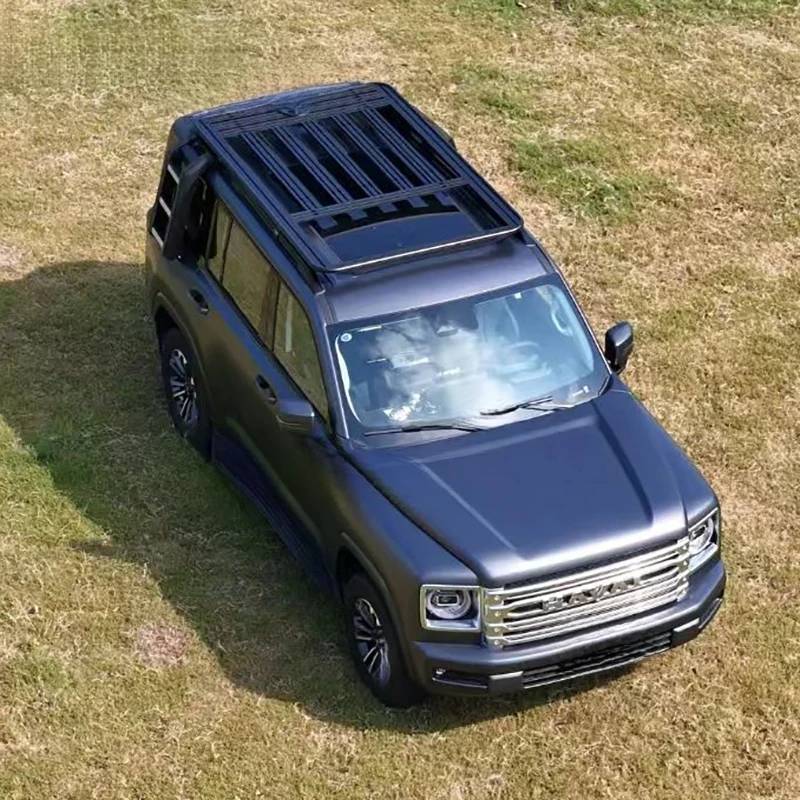 

High Quality Off Road Modification Expansion Platform Roof Rack Frame Folding Ladder Backpack Compatible With Haval H9 2024