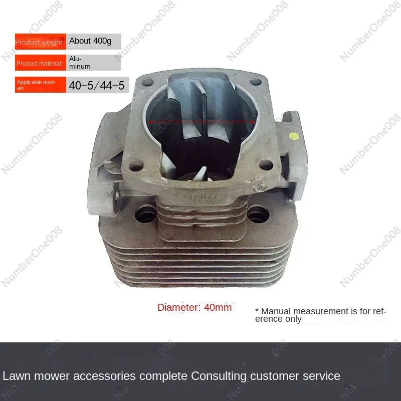 40-5 44-5 Lawn Mower Cylinder Assembly for 43cc52cc Lawn Mower 520cg430TU43 Brush Cutter