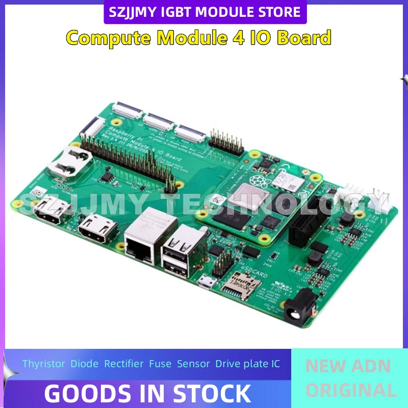 

Вычислительный модуль 4-я плата ввода-вывода CM4 Основная плата Нижняя плата Расширение ввода-вывода НОВЫЙ ОРИГИНАЛ НА СКЛАДЕ