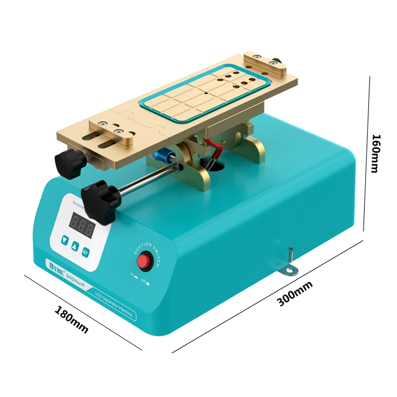 110V/220V 3 In 1 Scherm Separator Machine Roterende Lcd Glas Touch Voor Iphone Gebogen Scherm Separator Snelle Scheiding Reparatie