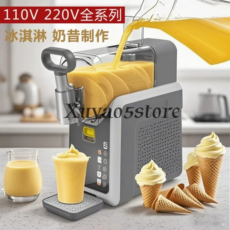 Snow melting  Small household cold drink slush  smoothie beverage machine milkshake  shaved ice machine ful
