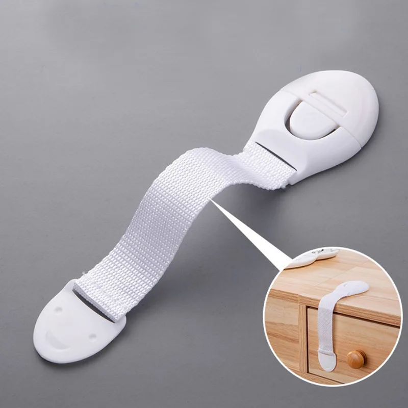 

5/10 шт., детская защитная защелка, защитный замок для ящика, многофункциональный защитный тканевый замок для ремня, замок для ящика, дверные замки шкафа