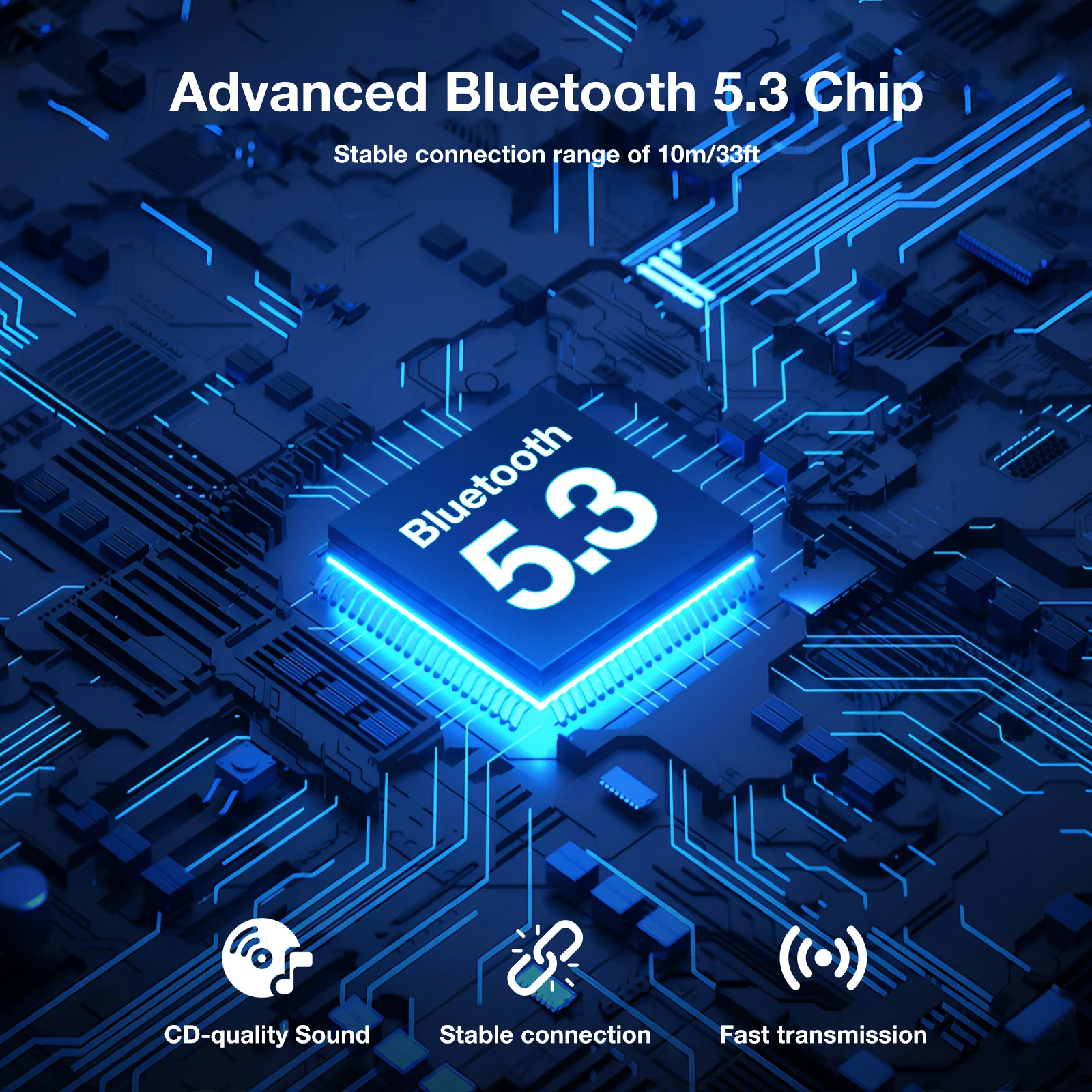 Blitzwolf BlitzMax BM-LE505 جهاز ريسيفر استقبال وإرسال بلوتوث V5.2 التكيف HiFi الصوت محول لاسلكي للتلفزيون المتكلم الكمبيوتر