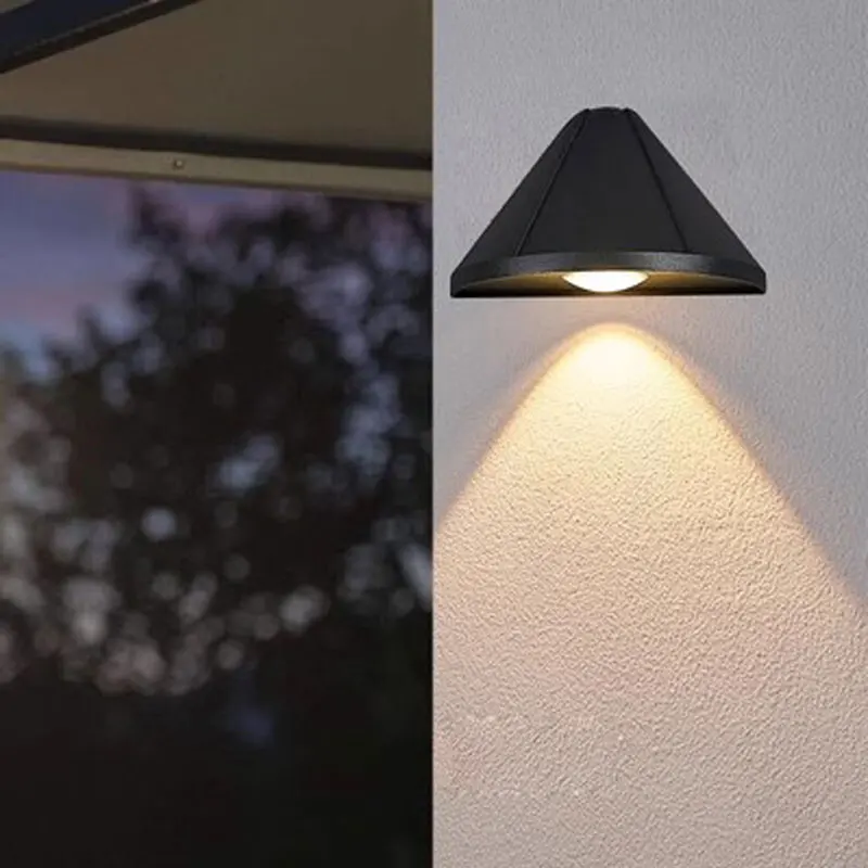 Lámpara de pared para exteriores, letrero Led impermeable para puerta, pasillo moderno, lámpara de pared Exterior, entrada, Villa, escaparate