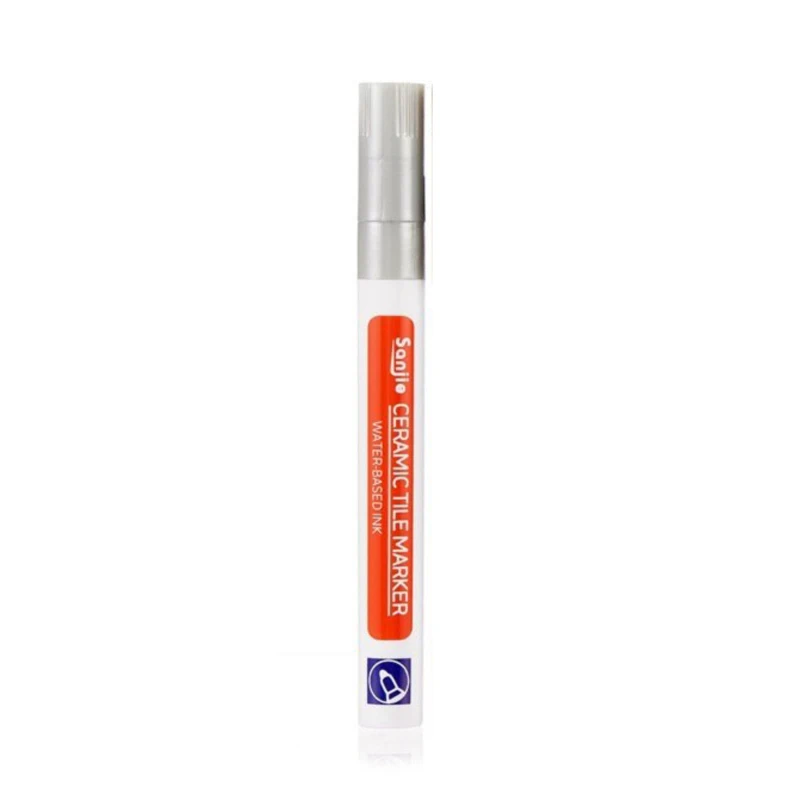 6 sztuk płytki długopis ściany fugi Restorer Pen naprawy Marker spoina Filler Pen do przywracania płytki ściana podłoga łazienki i kuchni (biały) — zdjęcie produktu 6