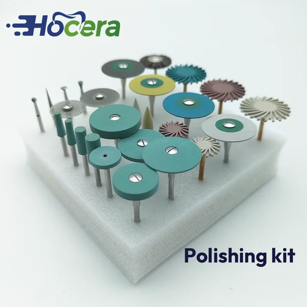 

Hocera Dental HP Grinding and Polishing Kit 3Z00.1 for Zirconia and Lithium Disilicate Dental Lab Applications