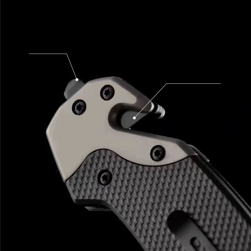 Home multifunctional folding knife, fruit knife, tactical pocket knife, suitable for wilderness survival, camping, fishing image 4