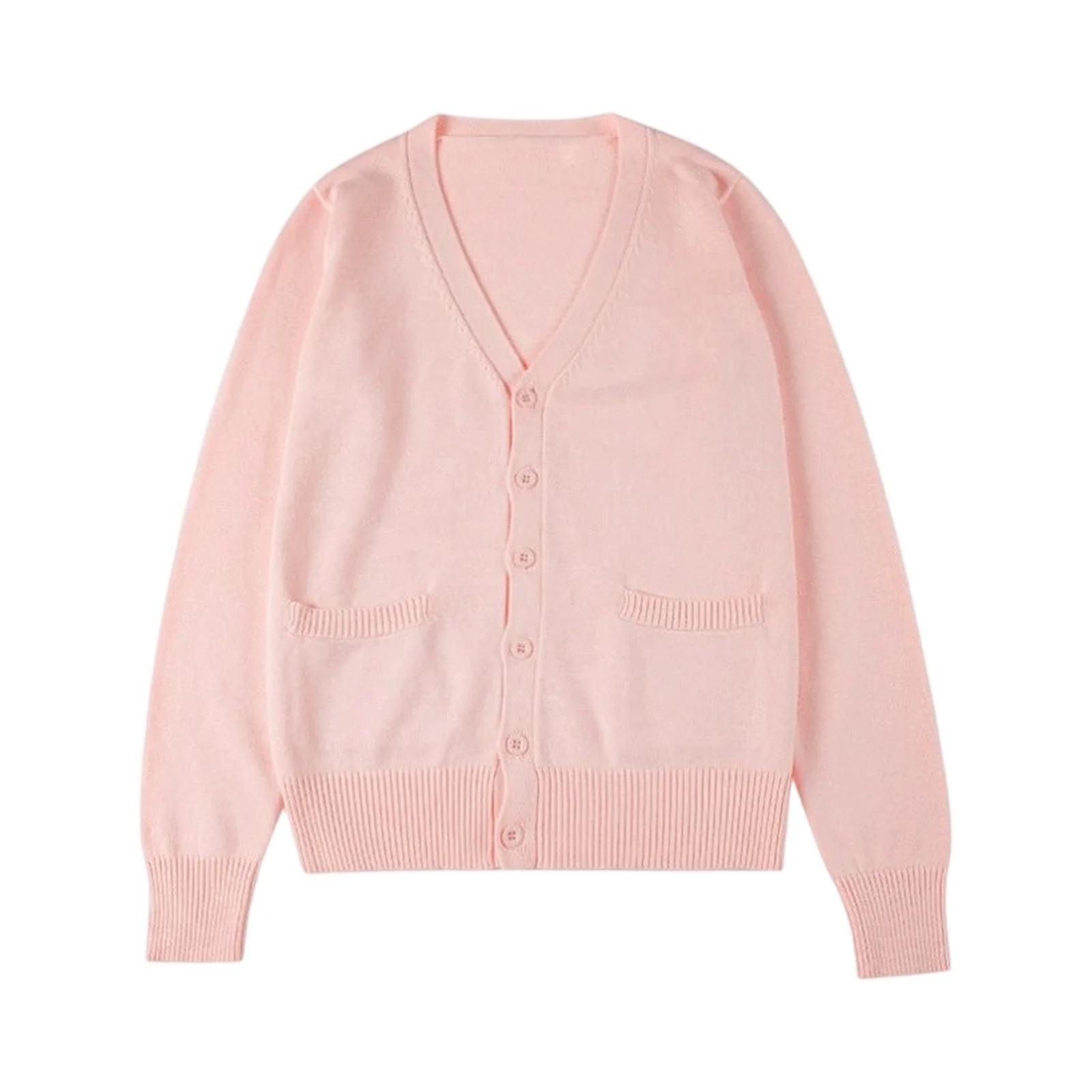 

Autumn Winter Fashion Casual Knitted Cardigan Sweater Female Solid Color Cardigan Sweater Stylish Casual For Daily Wear 2025