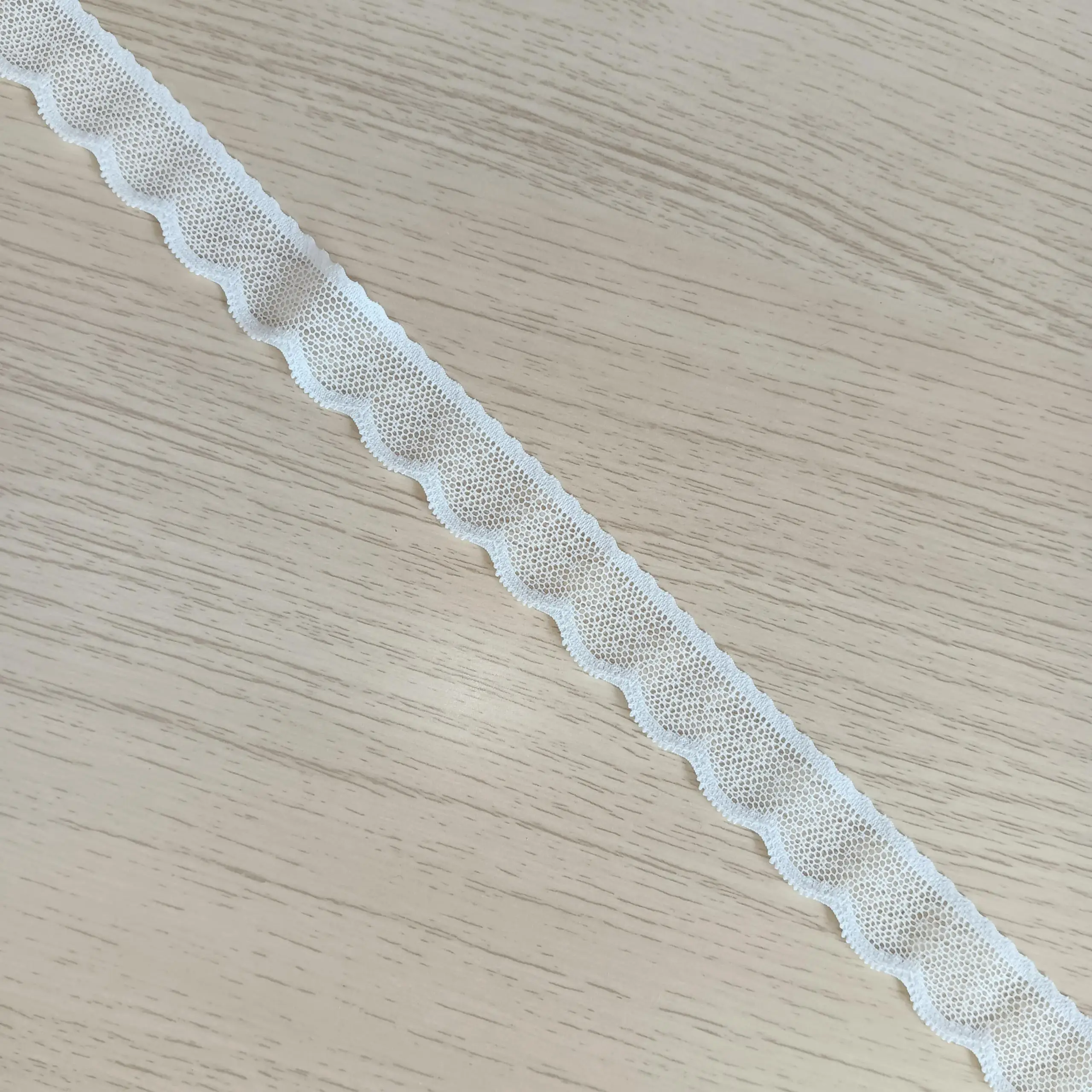 S2750 18-5 2.5cm white lace trim for underwear, Pressed Lace Clothes Sskirt Underwear Sewing Accessories