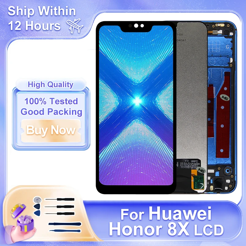 For Huawei Honor 8X LCD Display JSN-L21 JSN-AL00 Touch Screen Digitizer For Honor 8X LCD JSN-L22 Screen Replacement Parts