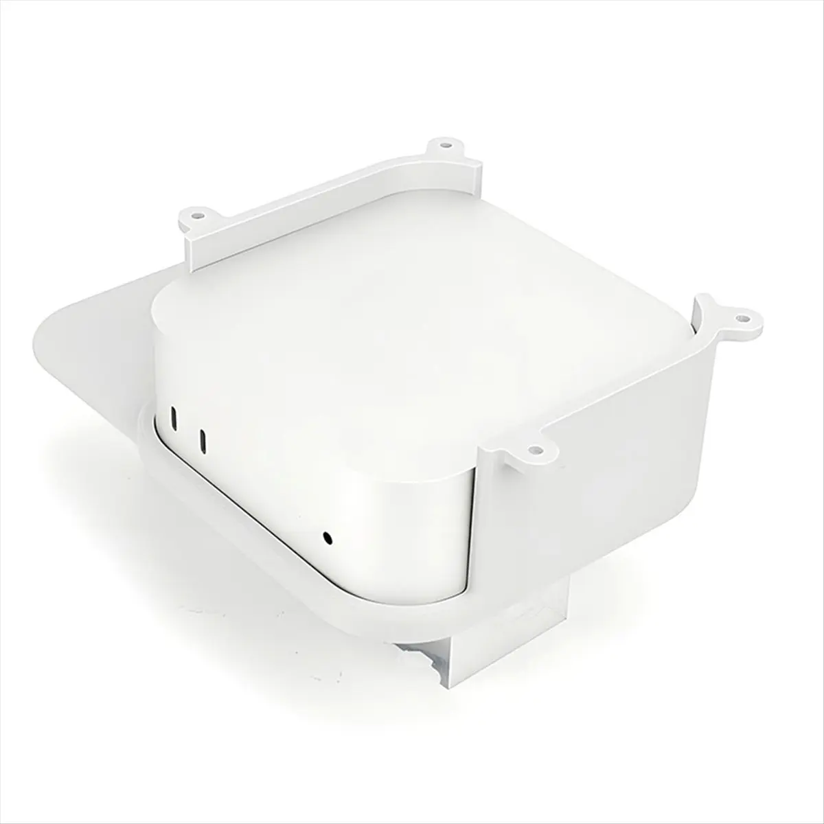 Super Sale For 2024 Mac Mini M4/M4 Pro Under Desk Mount Stand - Secure Case with Installation Screws for Mac Mini M4