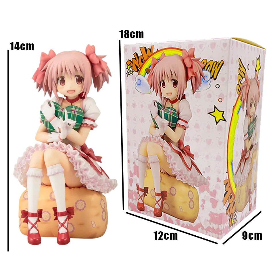 Anime Magikano 14cm Puella Magi Madoka Magica Figur PVC-Modell Puppe Desktop-Dekoration Actionfigur Sammelspielzeug Kindergeschenke – Detail 2