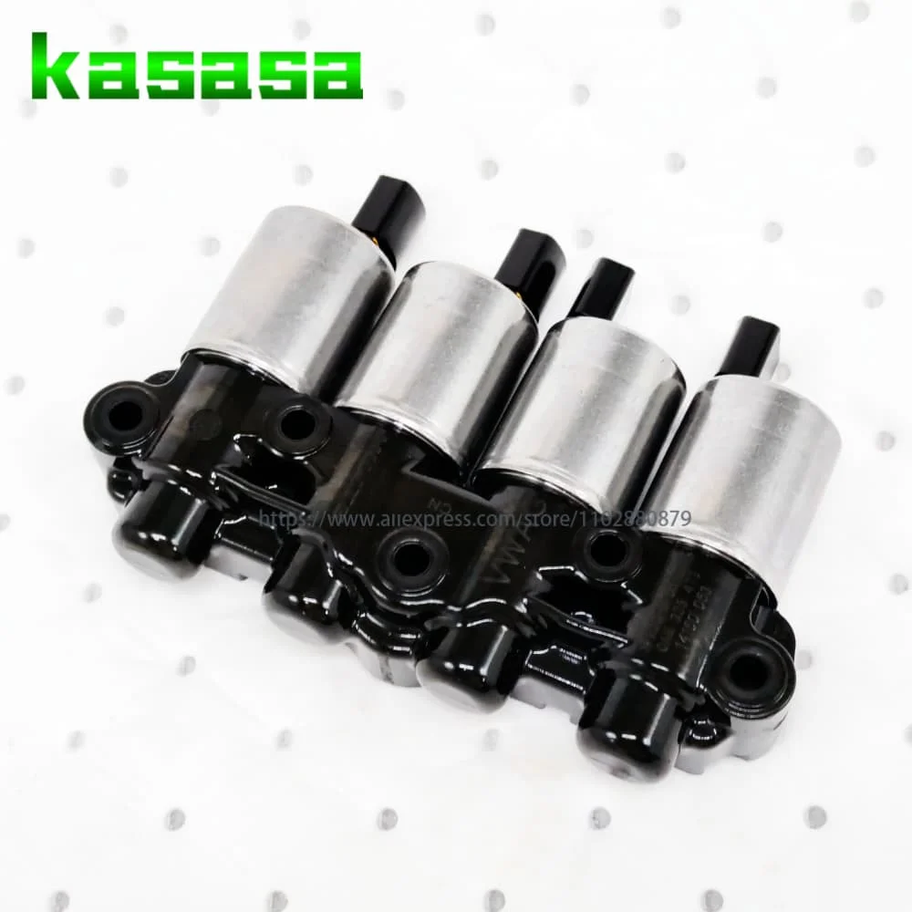 

0AM DQ200 DSG 7 Speed Transmission Oil Control Solenoid Kit 0AM325473 for Audi Volkswagen Skoda Seat Passat 7 FWD - High Perform