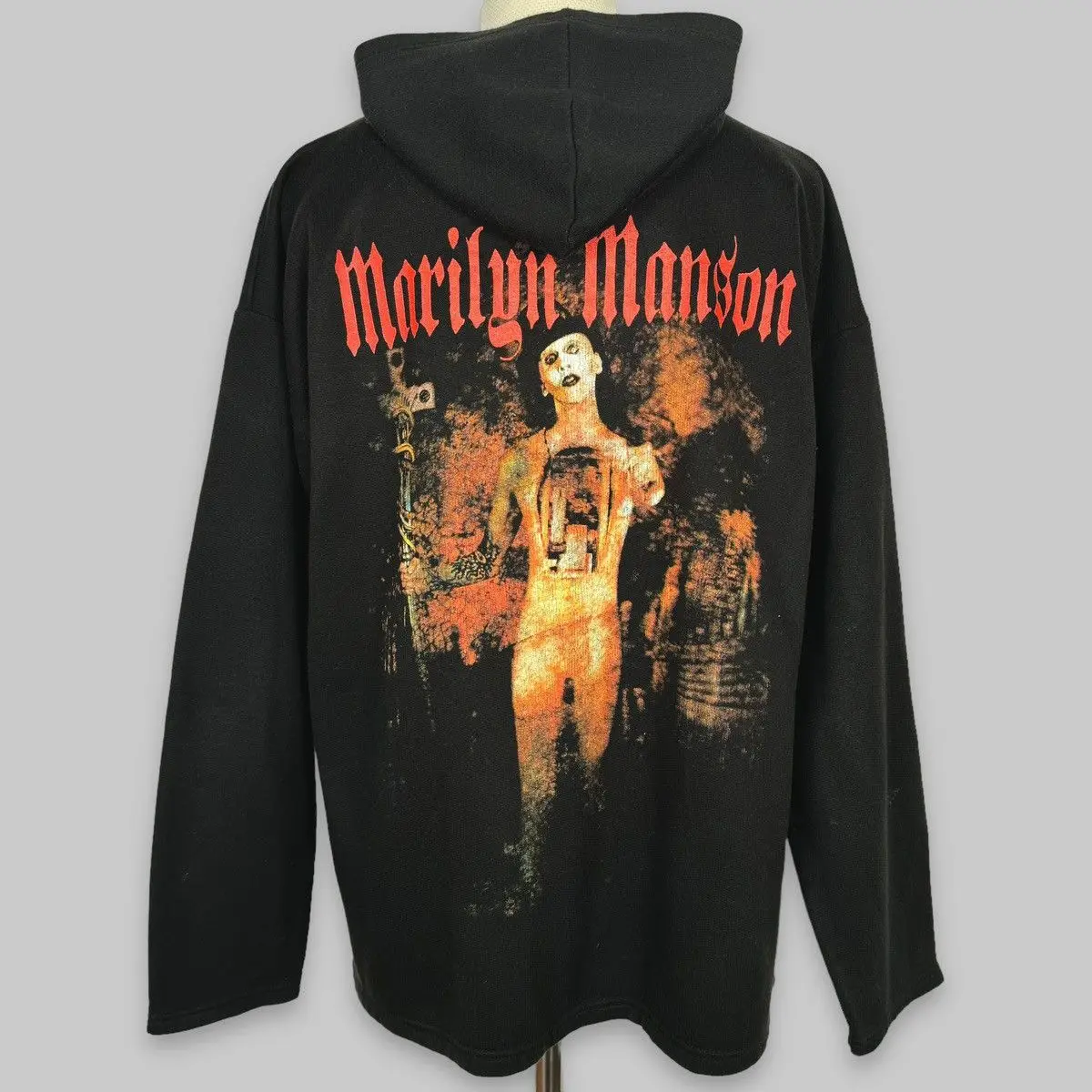 Marilyn Manson New Model hoodies Oversized Unisex Print for Men Women Fashion Hip Hop Sports Graphic Comfortable high quality