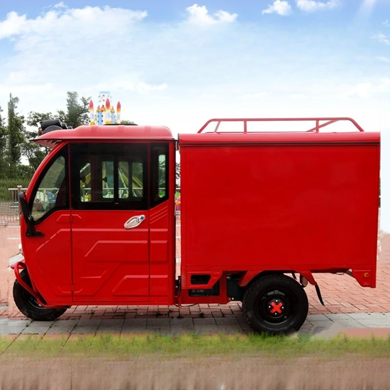

Can be equipped with oil and electricity, can be equipped with solar tricycles, express vehicles with sheds and electric