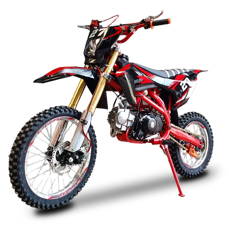 Newest Style Chain Drive 110cc 125cc 150cc Dirt Bike For Adults 4-stroke Single Cylinder Dirt Bike For Sport Racing