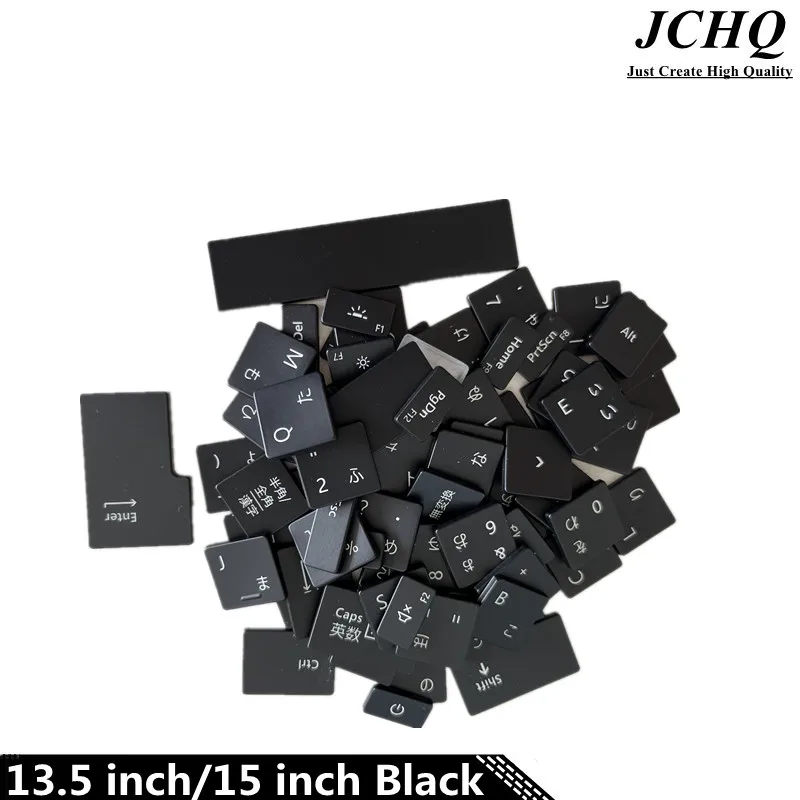 

JCHQ Original Keycaps For Microsoft Surface Laptop 3 4 1867 1868 1872 1873 Black Replacement Keycap German