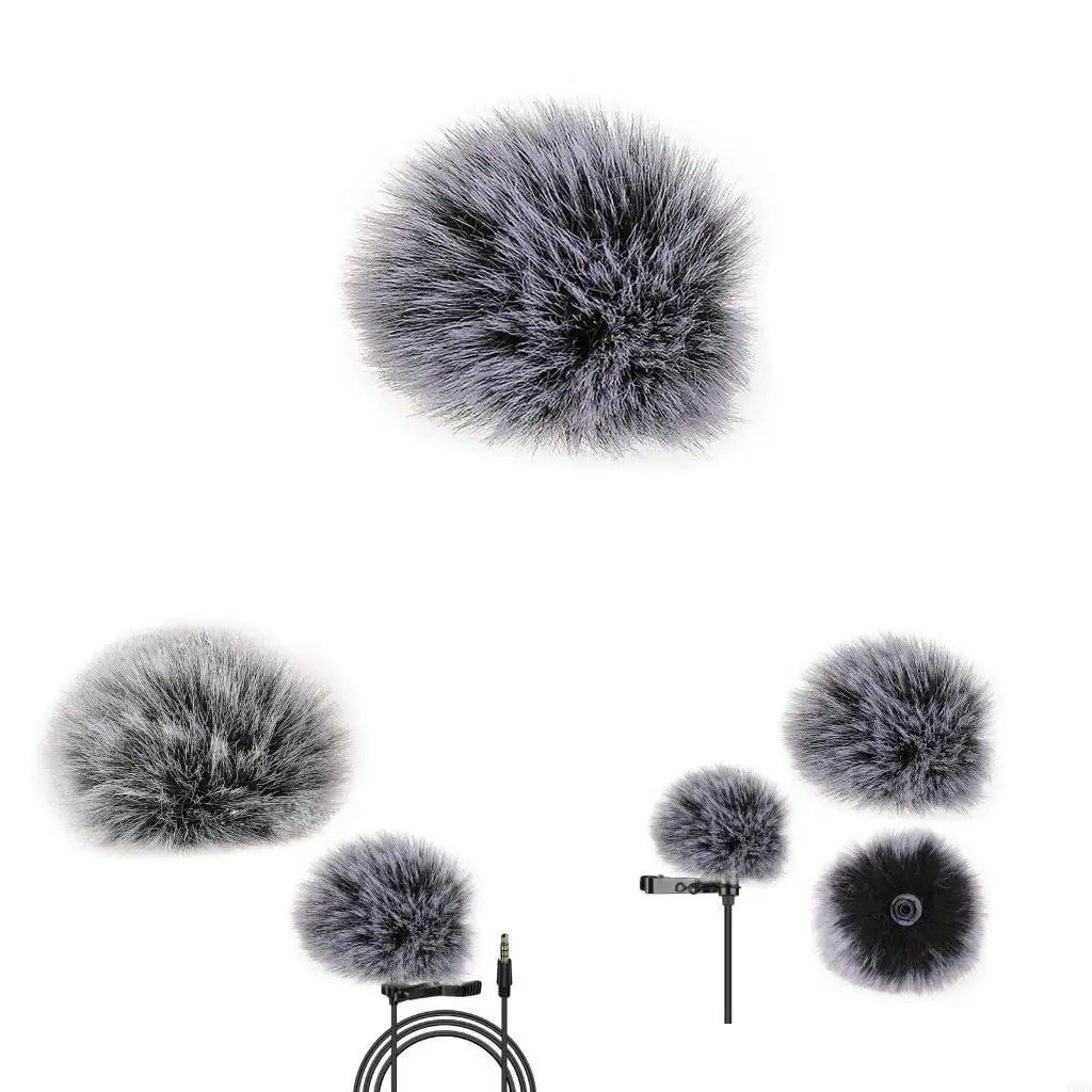 193A VideoMicro Microphone windscreen & Deadcat Wind Furry Wind Muff for MIC