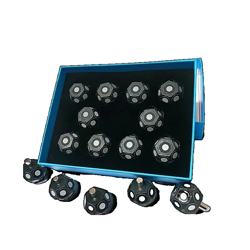 High‑Reflective Scanning Target Point Markers, Hand‑Operated Reference Dots For Spherical Multi‑Face Object 3D Scanner Capture