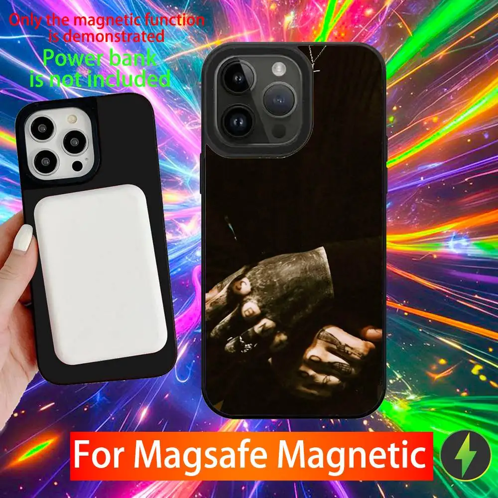 حافظة هاتف Ethel Cain Perverts لهاتف iPhone 16,15,14,13,12,11,Pro,Max,Plus,Mini,SE شحن لاسلكي مغناطيسي جديد Magsafe