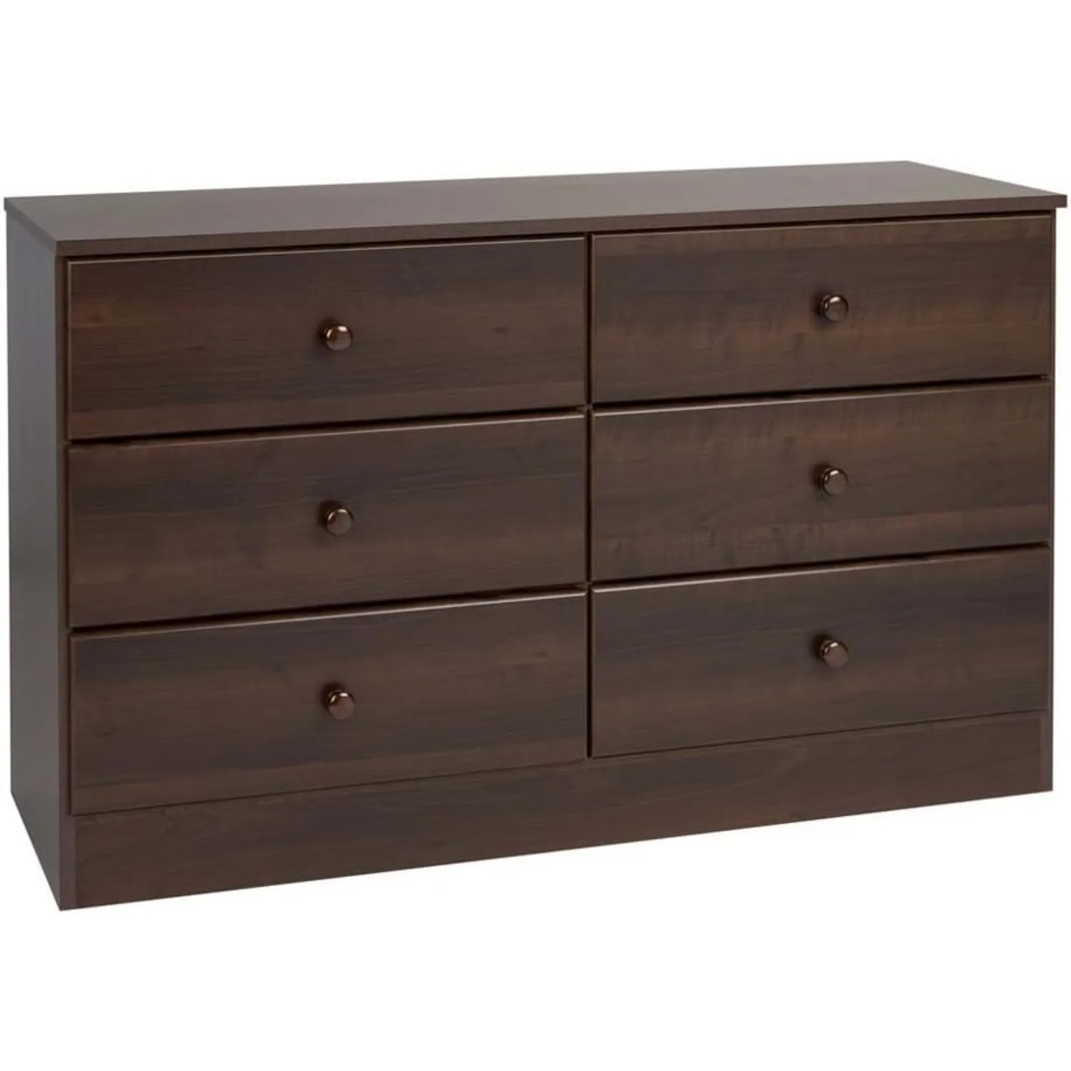 Astrid 6 Drawer Double Dresser For Bedroom, 16