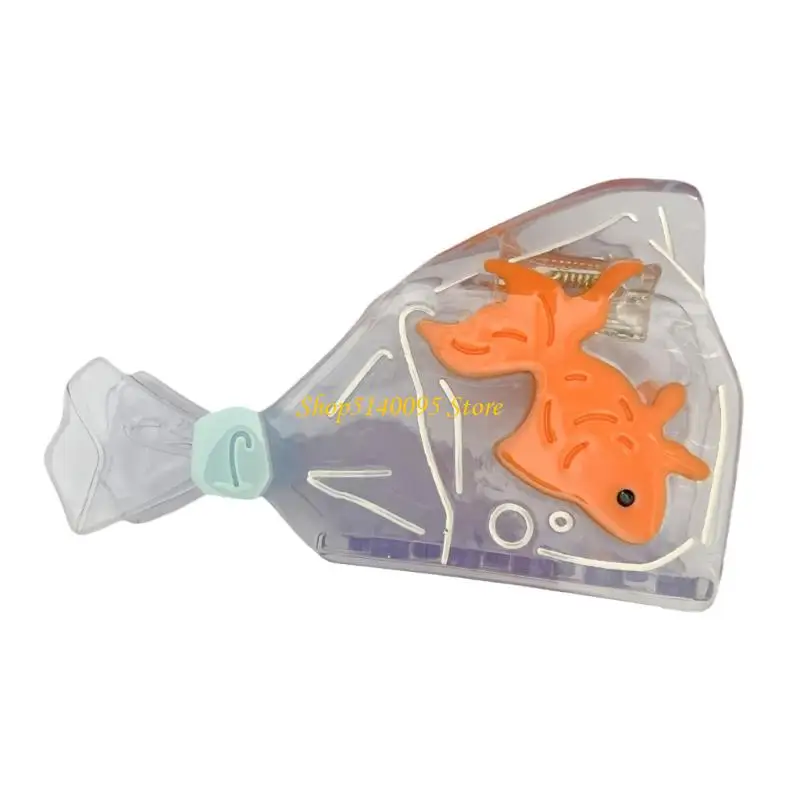

DXAE Creative Fish Design Hairpin Acetate Hair Claw Clip For Women Girls Hair Decors