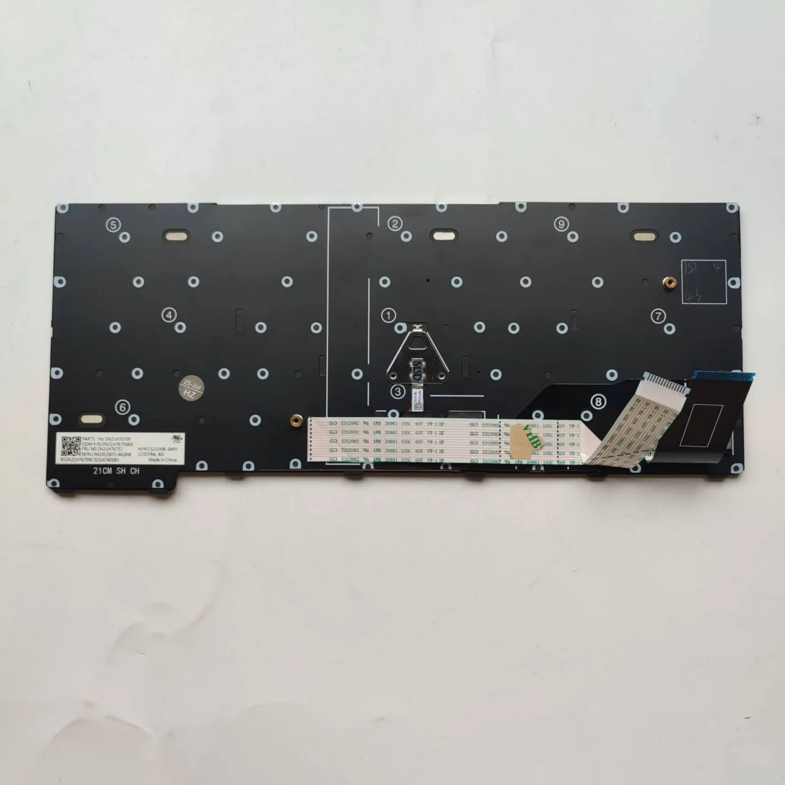 

US FR Layout for Lenovo Thinkpad 5N21A21748 5N21H76804 5N21H77171 5N21H76804 Laptop Keyboard