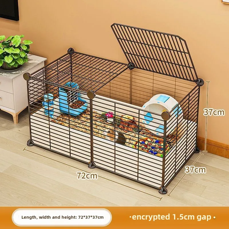 Cage à Hamster de luxe pour la maison, grand espace adapté à plusieurs animaux domestiques, durabili