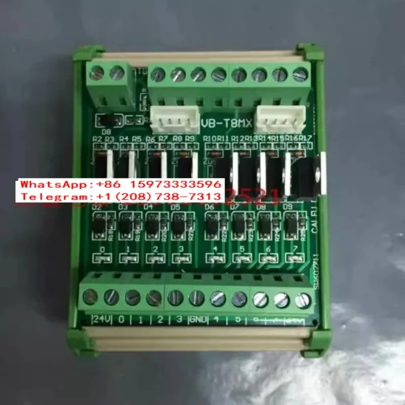 Electric PLC 8-channel terminal transistor amplification board isolation board VB-T8MX 24V