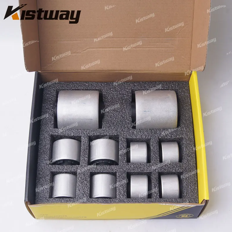 10PCS Front Suspension Control Arm Bushing Kit For Audi A4 B8 A4L Q5 A5 8K0407515 8K0407183 4E0407181 4GD407182