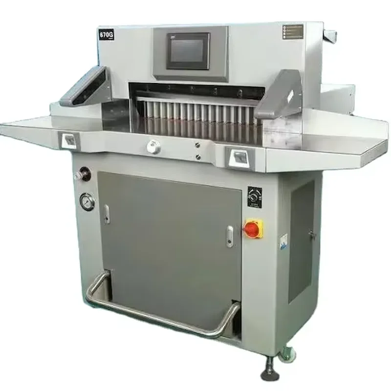 Automatic Industrial Paper Cutting Machine Hydraulic Paper Cutter Max Cutting Depth 490 mm