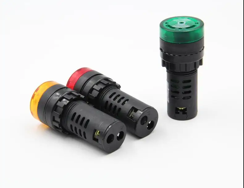 AD16-22D/S AD16-22DS LED Power Indicator 22mm 12/24/26/110/220V/380V/440V Signal Light Pilot Lamp