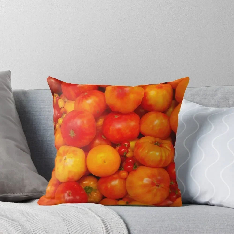

Totally Tomatoes Throw Pillow Custom Cushion Photo home decor items Luxury Pillow Cover Anime pillow