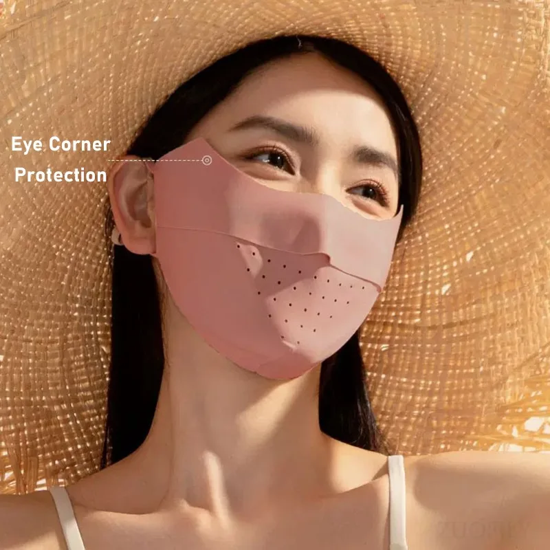 Summer Ice Silk UV Face Mask 3