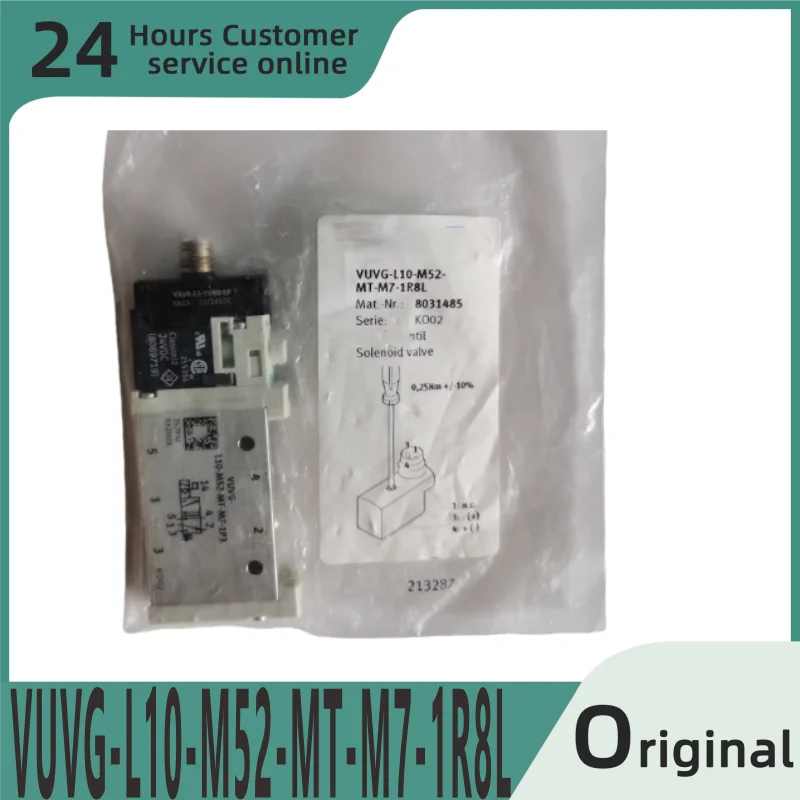 

Brand new original solenoid valve VUVG-L10-M52-MT-M7-1R8L