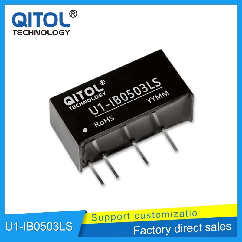 DC-DC POWER CONVERTER 1W U1-IB0505LS IB0512LS-1WR3 Switching Supply Step-Down 5VDC-DC Isolation New