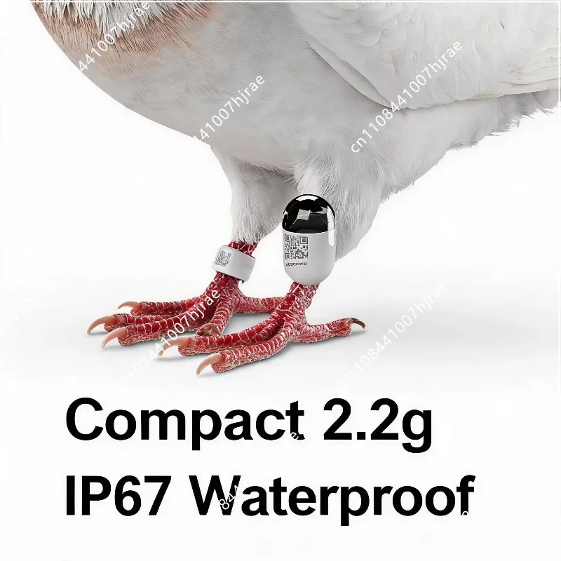 2.2G mini IP67 waterproof Bluetooth bird locator tracer for real-time positioning in field research