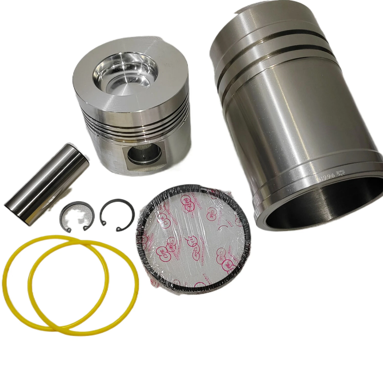 OEM Quality! Cylinder Sleeve/Liner+Piston Kit(06 pc kit) for ZS1115 4 Stroke Small Water Cooled Diesel Engine