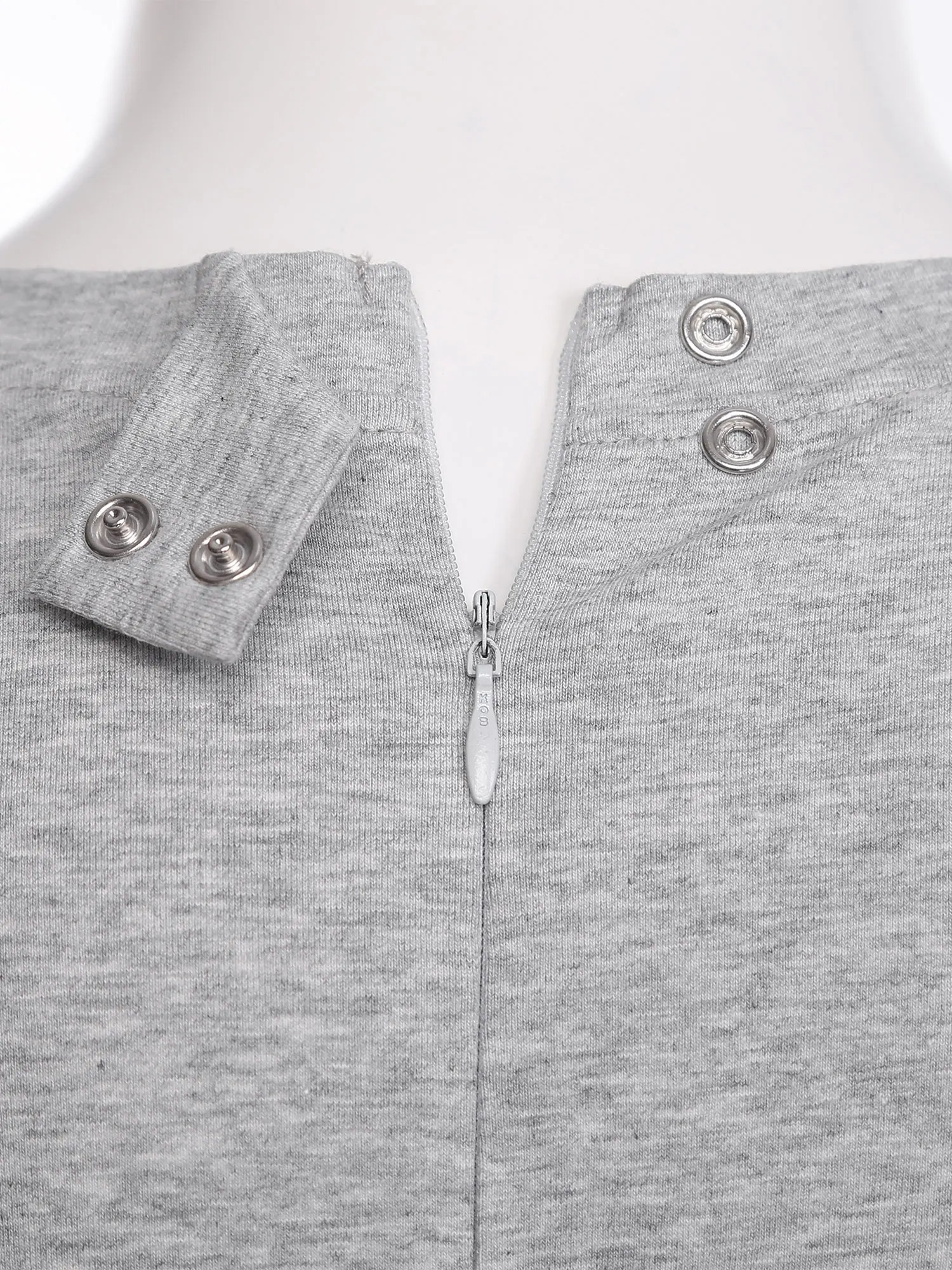 Adults Elderly Anti-Strip Adaptive Jumpsuit Long Sleeve Zipper Long Pants One-piece Rompers for Special Needs and Disabilities