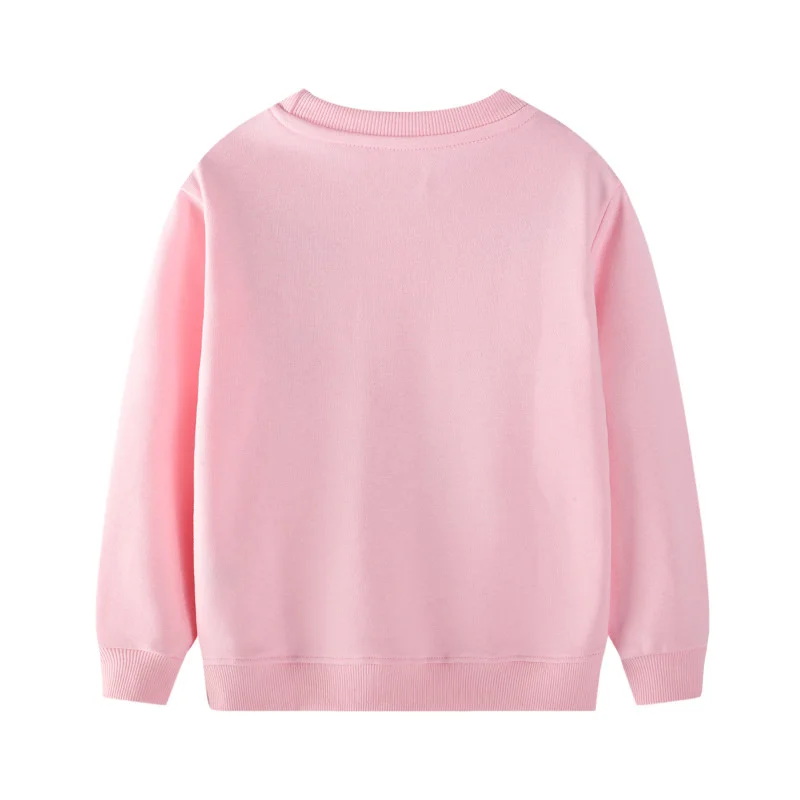 Jumping Meters 2-7T Fairy Tale Girls Sweatshirts For Autumn Spring Long Sleeve Baby Clothing Toddler Hooded Kids Shirts