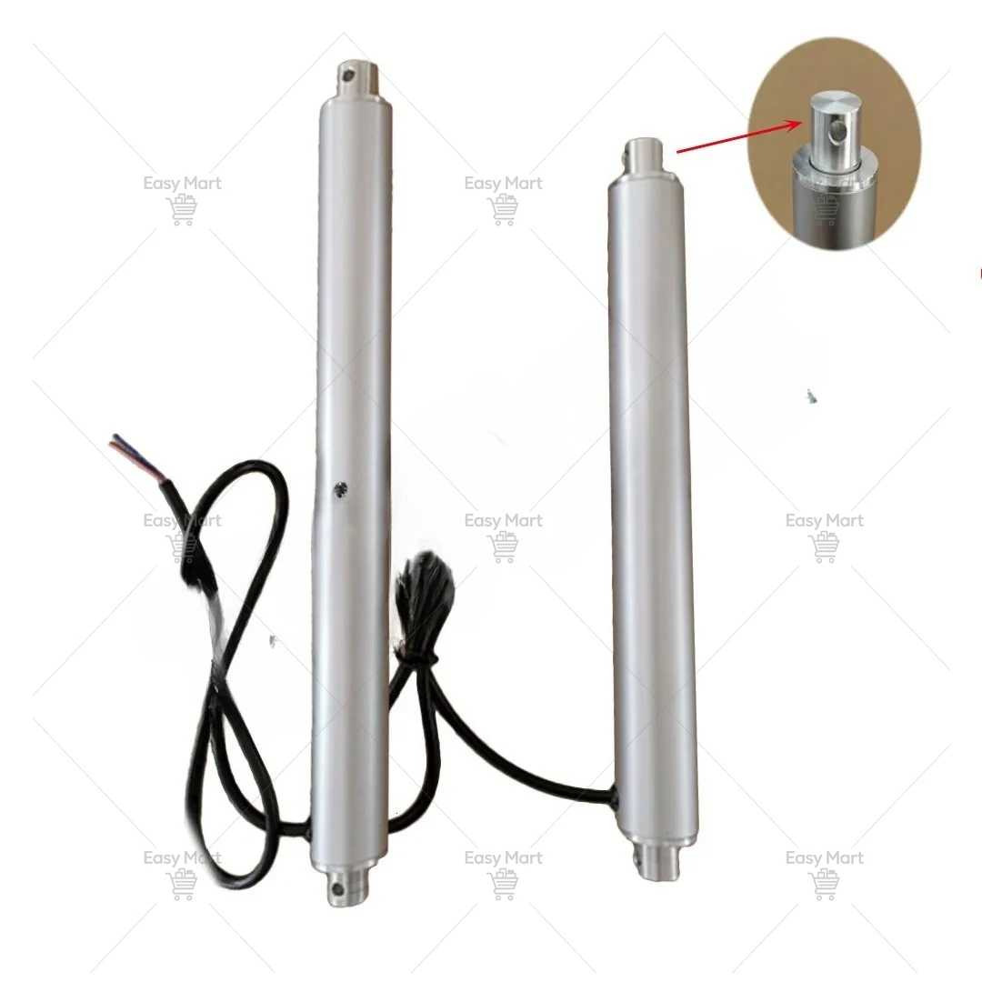 DC24V Tubular Linear Actuator High Torque 1500N 15mm/s 50mm-1000mm Mini Linearly Motor