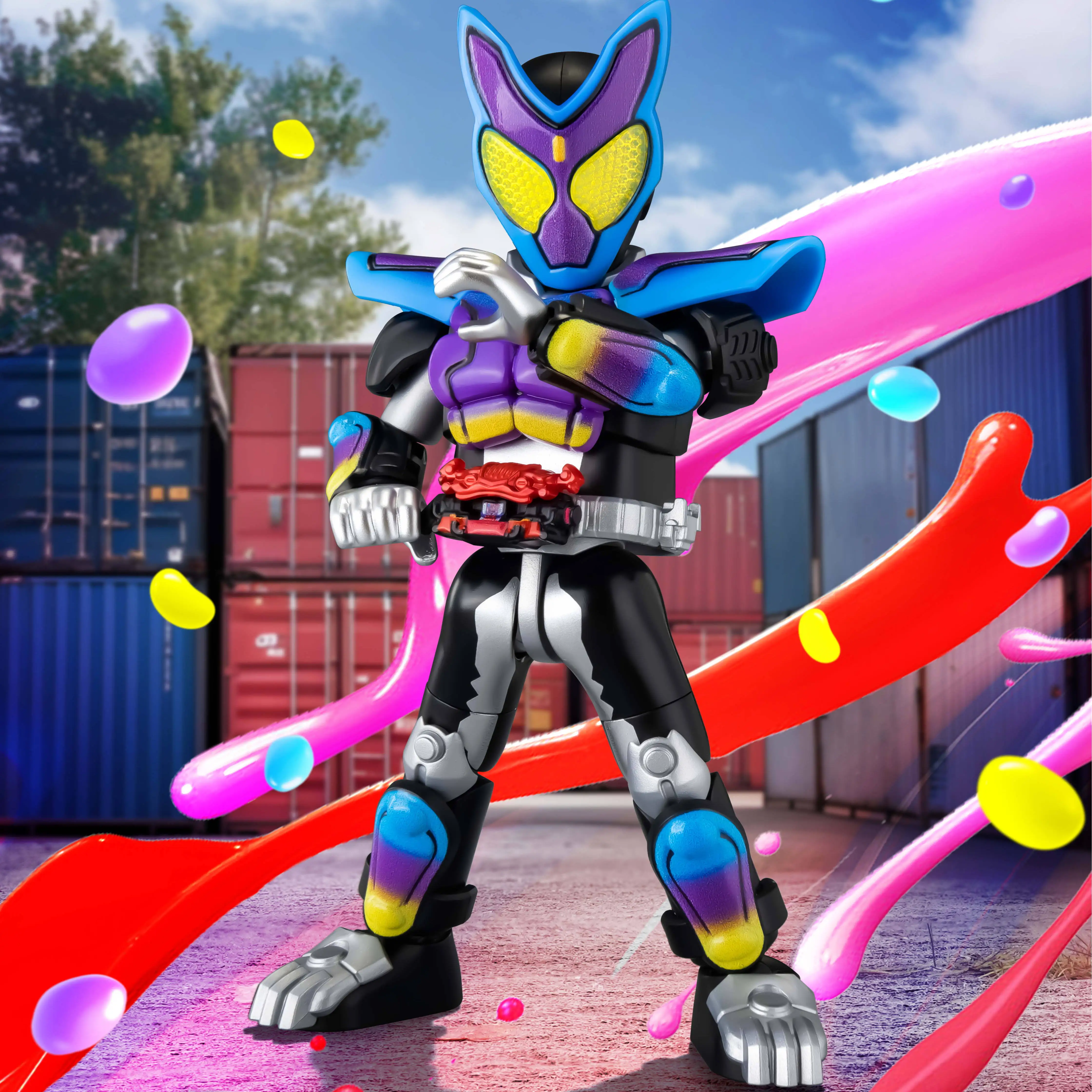 الجديد في المخزون BLOKEES كامين رايدر ستار الطبعة بناء الالعاب العملاقة 4th ترتد رجل خشبي التجمع نموذج يده صندوق أعمى لعبة #3