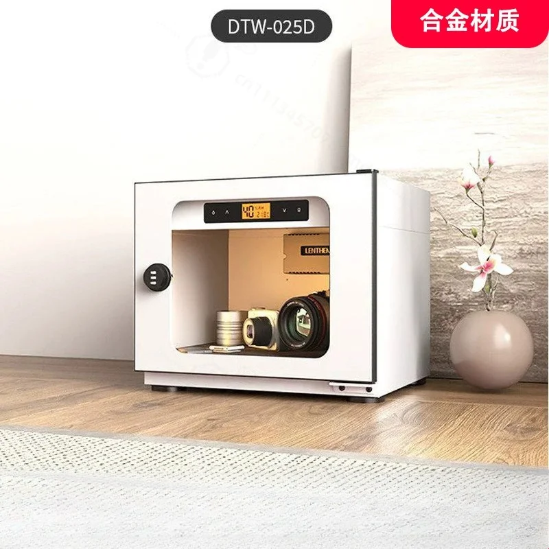 Semiconductor Electronic Dry Cabinet Anti‑Moisture Storage Box With Password Lock For Camera Lens Tea Stamp Chip Artwork Storage
