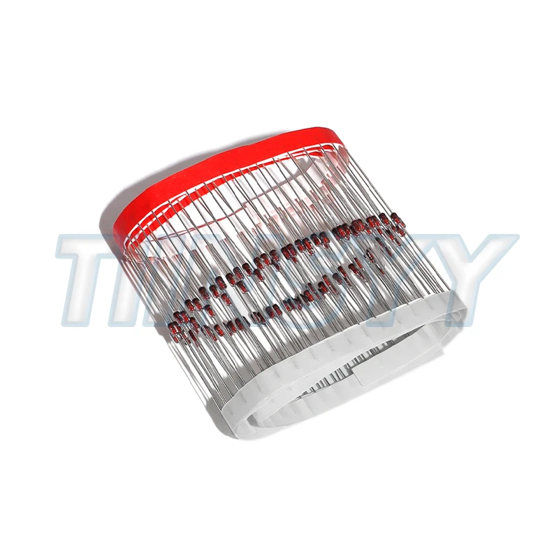 100PCS/LOT D0-35 1N4148 High-speed Switching Diodes image 2