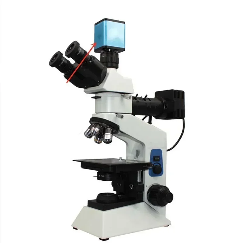 Transflective circuit board coating detection upright Metallurgical microscope hardware metal parts detection metal microscope