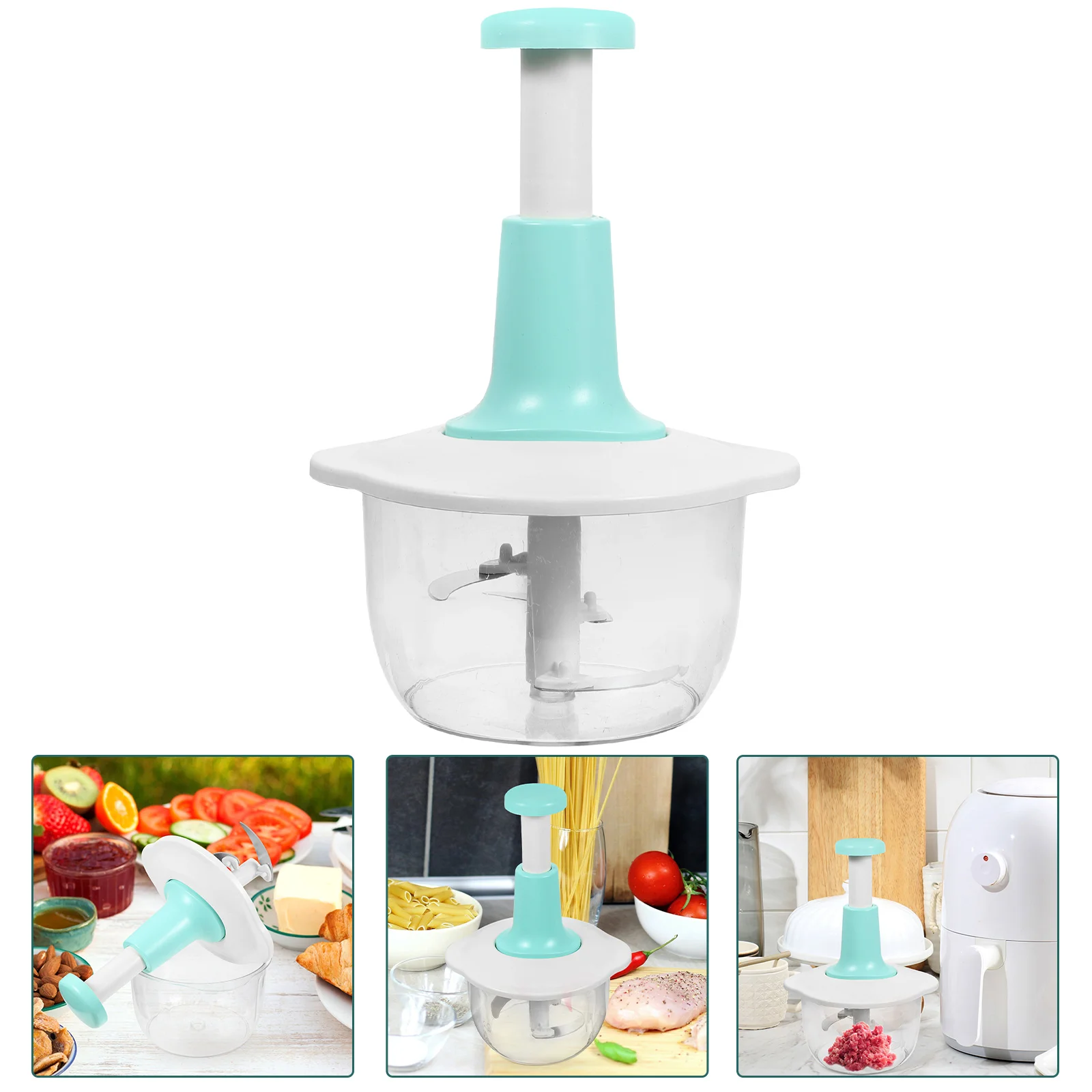 

Meat Grinder Manual Food Processor Masher Crusher Mincer Handheld Blender Portable Plastic Baby Mini