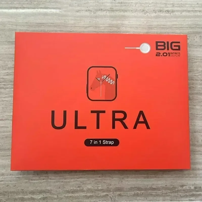 7. Новые часы S900 Ultra Watch 2.2HD Amoled с круглыми ремешками, ЭКГ, умные часы с защитным водным экраном, мониторинг Reloj